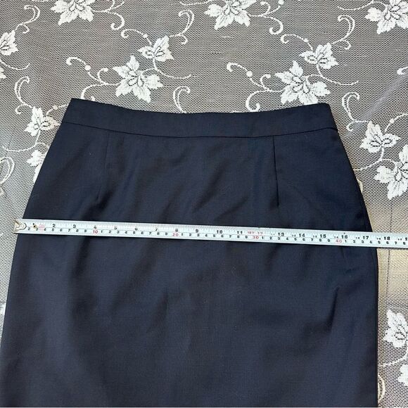 Filippa K Wool Blend Navy Pencil Skirt Sz XS - Picture 10 of 11